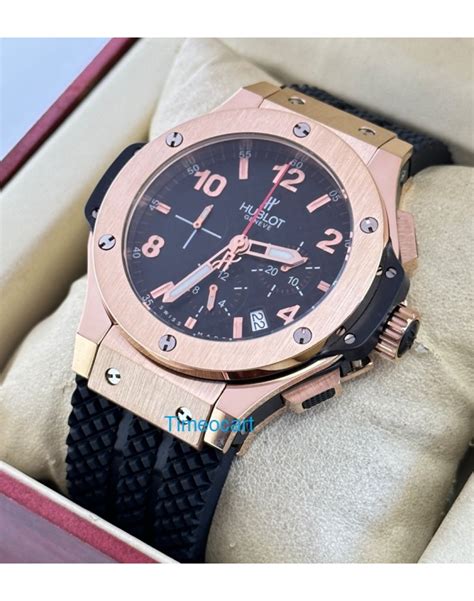 hublot big bang rose gold rubber strap|hublot classic fusion rubber strap.